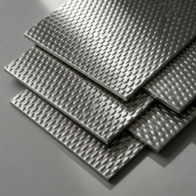 Patterned Finish RVS plaat