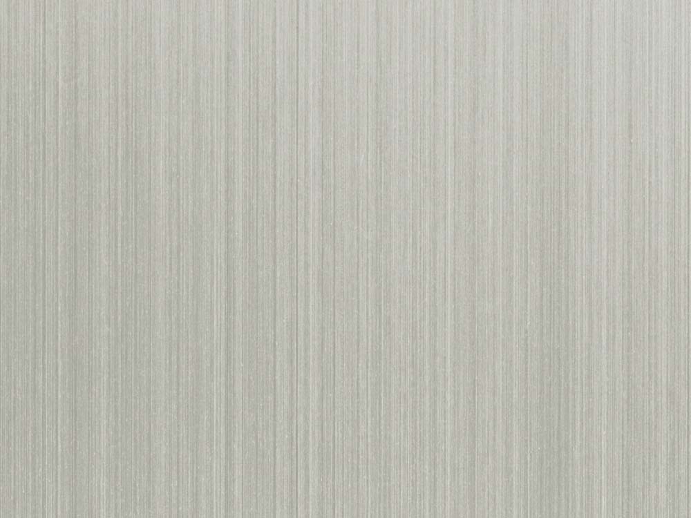 Champagne Classique coating op Hairline RVS, fijne lijnstructuur in warme champagnekleur