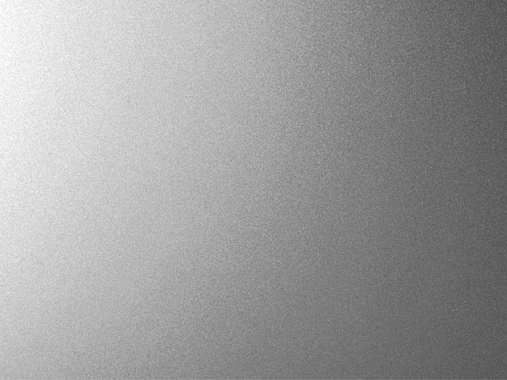 Clear anti-fingerprint coating op Beads-afwerking RVS, korrelstructuur blijft zichtbaar onder de transparante laag