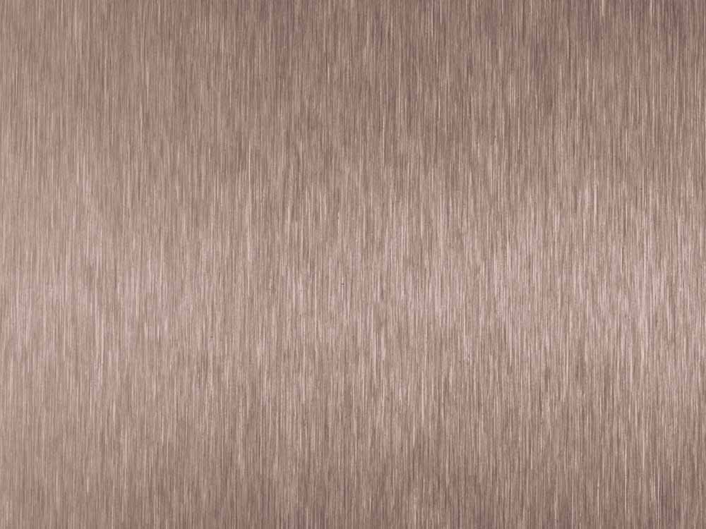 Satin 1 satijn geslepen RVS met bruinbeige PVD Bronze-TiN coating